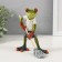 Souvenir Polystone Lak "Frog with a mop" 13x7.5x14 cm