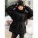Jacket for girls, height 170 cm, black color