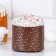 Paper form for cupcake, muffins and kulich "XV" 110x85mm
