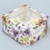 Capcake box, confectionery packaging, 4 cells “The most lovely”, 16 x 16 x 10 cm