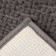 Bathroom mat Ethel Books Dark gray color, 38x58 cm