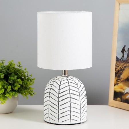 Berenis table lamp 1x40W E14 wire-1.3m white 14x14x27.5cm