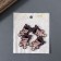 Decor for the work of acrylic bilateral "zombie-target" 4.3x2.9x0.2 cm