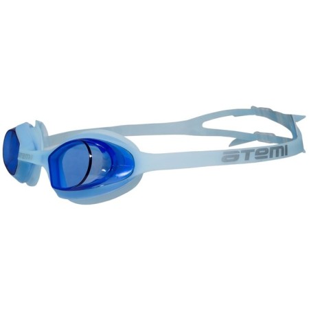 ATEMI N8203 swimming glasses, silicone, blue color-1