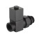 Set of design-valules Royal Thermo Cube, Direct, 1/2 ", black