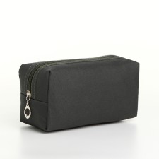 Cosmetic bag with lightning, khaki color