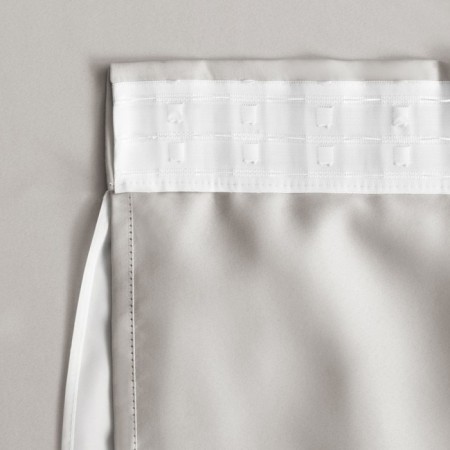 Set of curtains "Milli", size 2x140x270 cm, color gray color-4