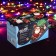 Garland "thread" 20 m, IP20, dark thread, 200 LED, glow of multi, 8 modes, 220 V
