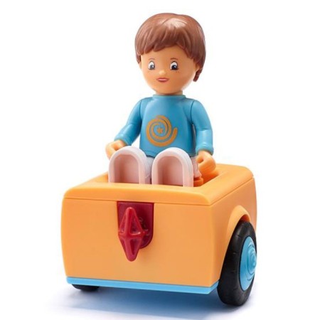 The element additional to the Toddys by Siku machine "Adam and Eddie", with a figure