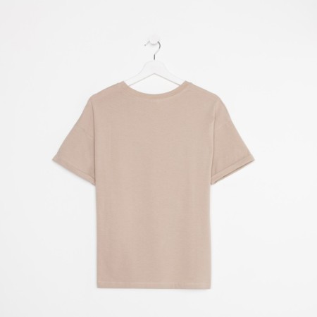 Women's T -shirt, beige color, size 52-5