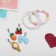 Set "chosen" 6 items: 2 bracelets, 4 interchangeable pendants, beauty, color mix