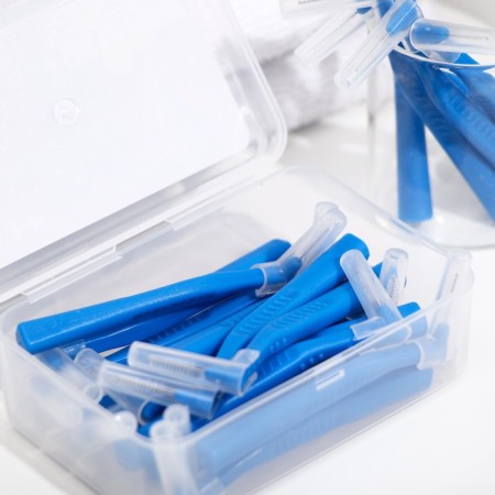 Bracies and teeth ruffles, set 20 pcs., 1.0 - 1.2 mm