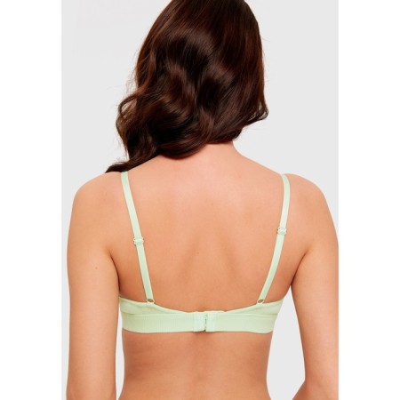 Women's bracket bra, size m, color light green-5
