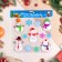 Stickers on the windows "New Year's Assortion-3", 30 x 25 cm