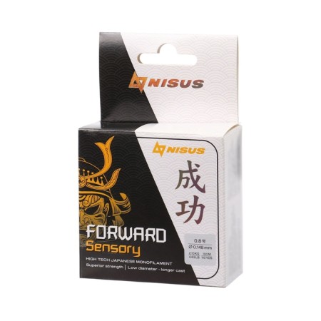 Nisus Forward Sensory fishing line, diameter 0.148 mm, test 2.1 kg, 100 m, transparent-1