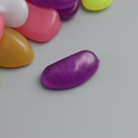 Decor for creativity plastic shines in the dark "multi -colored pebbles" set 12 pcs-2