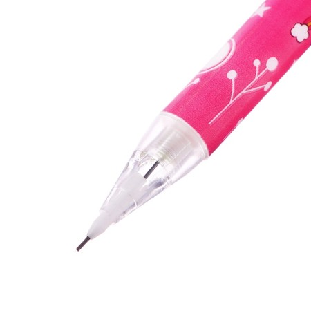 Automatic pencil 0.5 mm, body with a pattern, mix-6