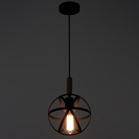 Lamp Bayerlux 88304/1 E27 40W Black 17.5x17.5x20.5-120 cm-3