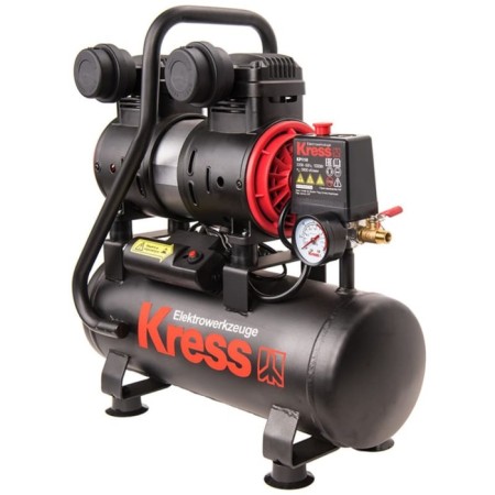 Air -free compressor KRESS KP110, 220 V, 1000 W, 7 bar, 72 l/min, 2800 rpm-3