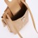 Baby bag on magnet, long belt, beige color
