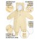 Combiason transformer winter Amarobaby Snowy Travel, height 62 cm, milk color