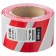 Signal tape 12240-75-200, red-white, 75 mm x 200 m