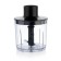 Submarine blender Brayer 1240br, 800 watts, stainless blades, 2 speeds, 2 nozzles, black