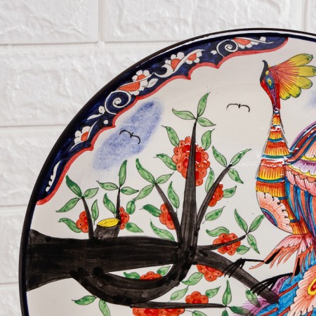 Largan Rishtan ceramics "Firebird", 36 cm, mix-3