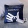 Antistress pillow decorative "Daddy", palms 25x25 cm