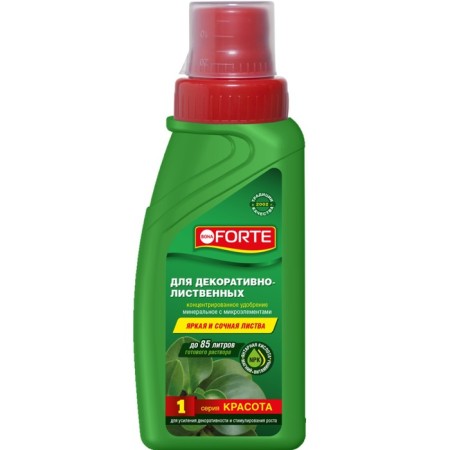 Fertilizer for decorative larch Bona Forte, bottle, 285 ml
