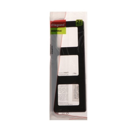 Frame Legrand Inspiria, 3 Post, Anthracite-2