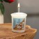 Aromatic candle "Black Coconut", black coconut, 5x4.5 cm