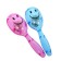 Marakas "Smileik", with backlight, set 2 pcs., Mix color