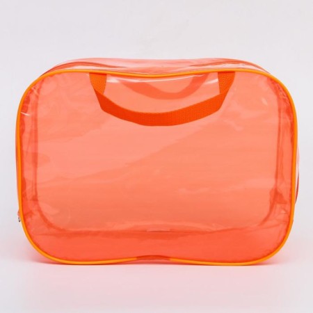 Bag in the maternity hospital 23x32x17, color PVC, orange color-1