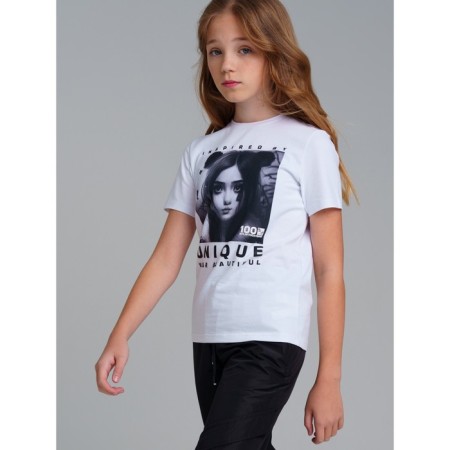 Футболка для девочки PlayToday, рост 152 см