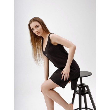 Night shirt female "crown", size 48, black color-11