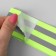 The bandage is a chopped reflective, elastic, on Velcro, 35 × 4.8 cm