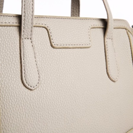 Bag Women's Tout with zipper, gray color-4