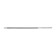 Tundra file for sharpening chains with a step 1/4 ", Round, U10, D = 4 mm, No. 3, 150 mm
