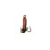 Mormyshka Chertik (Galvanik Copper), weight 0.3 g, size 2