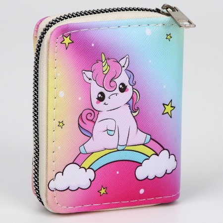 Wallet "Unicorn" 10x8.5x2 cm-5