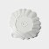Porcelain dish Magistro "shell", d = 25.3 cm, white color