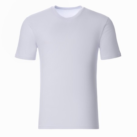 T -shirt male, white color, size 48