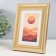 Photo frame plastic 10x15 cm "pastel" gold