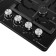 Hound panel Maunfeld EEHE.642VC.3CB/KG, Combined, 4 burners, black