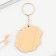 Key keychain wooden "Ural", 4.9 x 5.3 cm