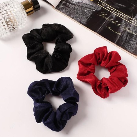 Hair elastic band "Orbit" Classic plain, 10 cm, mix