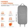 Pack with heating in the front seat Airline, 12 V, 35/45W, 100x50 cm, gray