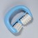 Roller massage, with spikes, universal, 14 × 10 × 5 cm, mix color
