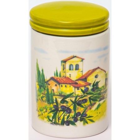 Bank for bulk Elrington "Italian courtyard", with a lid, 850 ml